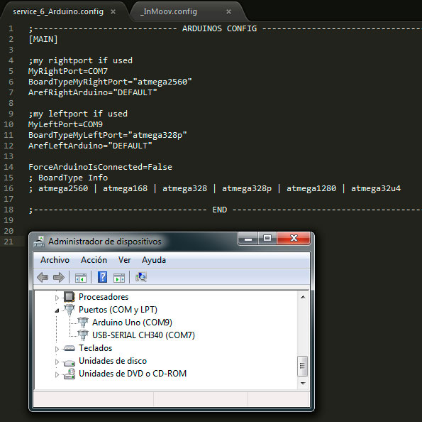 Arduinos COM