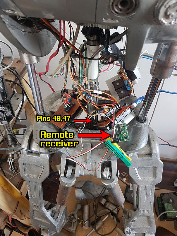T-800 remote receiver