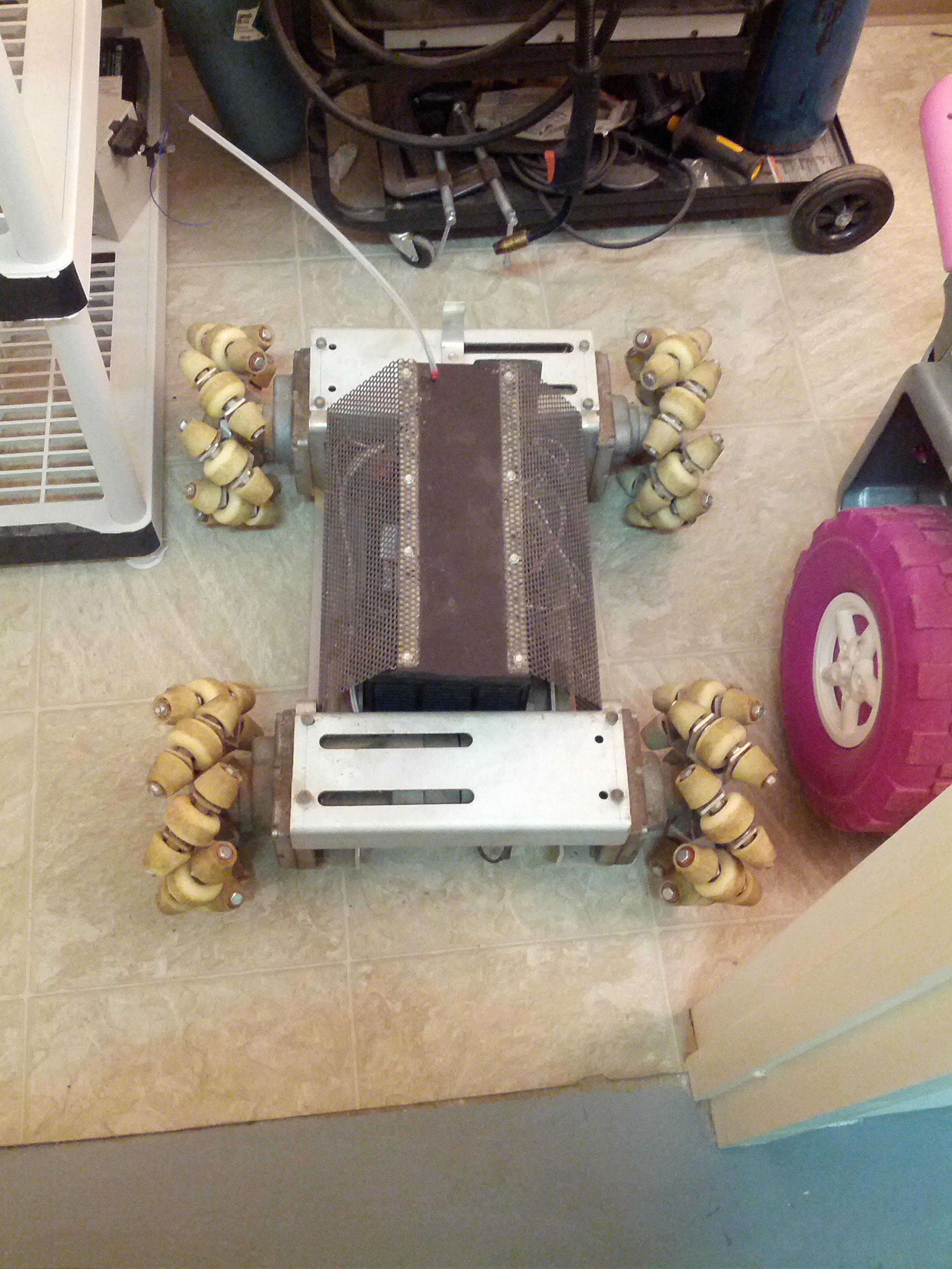 Beefy 4wd mechanum base