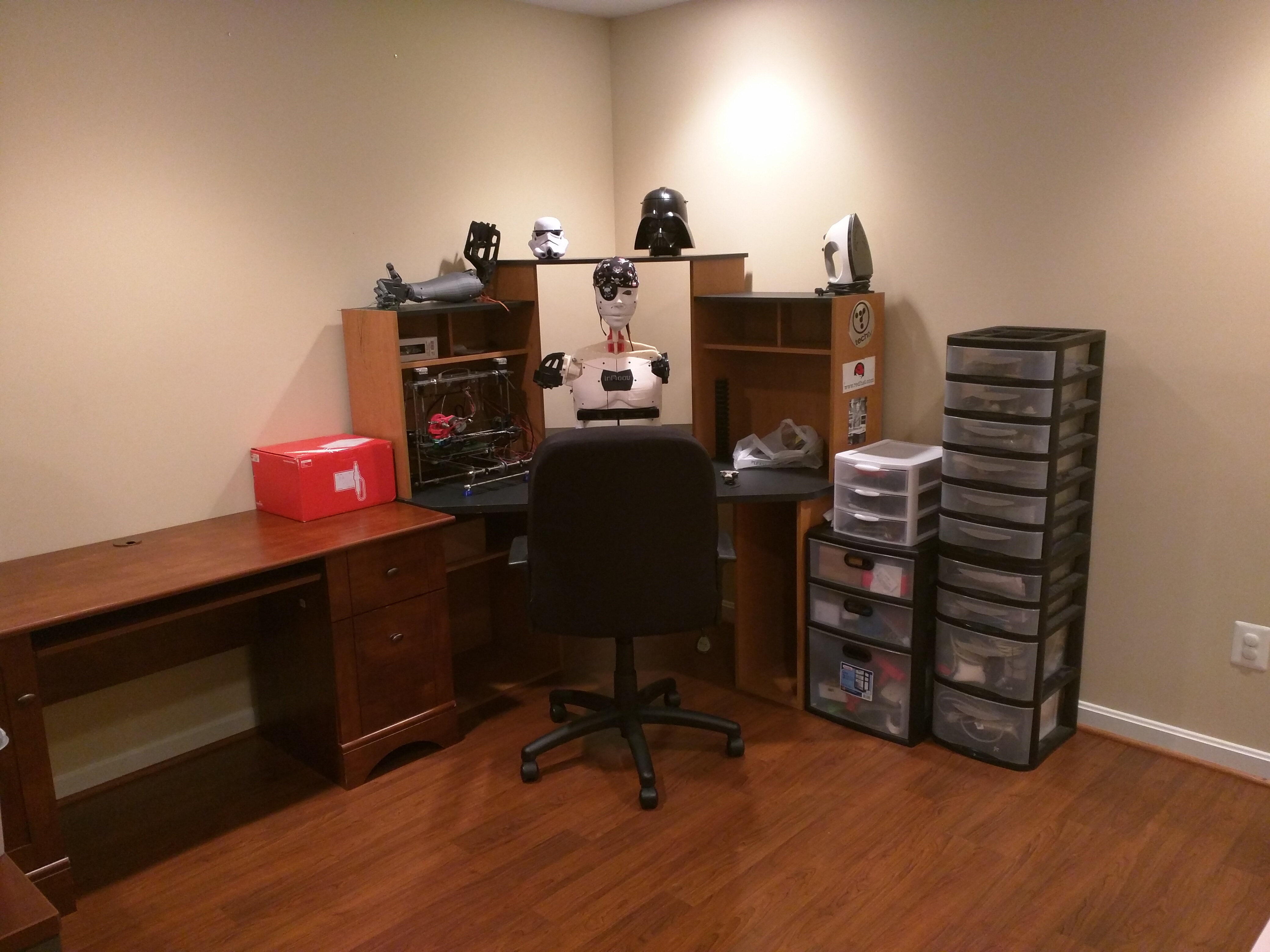 My new workspace